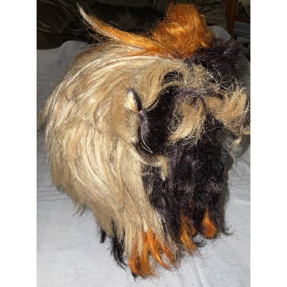 CATS BROADWAY MUSICAL COSTUME ORANGE BLACK CAT WIG COSPLAY - Picture 2 of 4